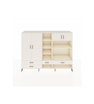 Hyperion Dolap 12 Raflı 4 Çekmeceli 4 Kapaklı 220x44x163 Aytaşı-Aytaşı