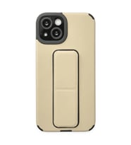 iPhone 14 Plus Kılıf Mega Standlı Silikon - Gold