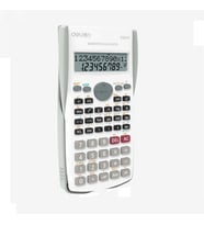 Deli Bilimsel Hesap Makinesi 240F-10+2 Digits Beyaz D82MS