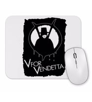 V  For Vendetta Mouse Pad
