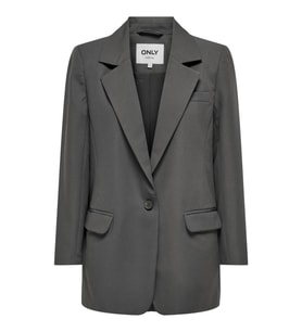 ONLLANA-BERRY L/S OVS BLAZER TLR NOOS (Koyu Gri)