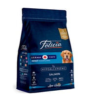 Felicia Derma Az Tahıllı HypoAllergenic Orta Büyük Irk Somonlu Yetişkin Köpek Maması 3 Kg (Standart)