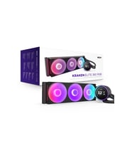 NZXT 360MM LCD KRAKEN ELITE 360 RGB v2 RL-KR36E-B2 AM5-1851p Sıvı Soğutmalı İşlemci Fanı