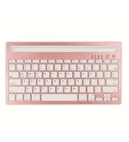 ZR206 Rose Gold K6100 Kablosuz Klavye (Çok Renkli)