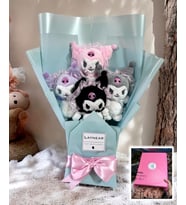 Sevimli Bebek Kuromiler Ayıcık Buketi