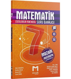 7. Sınıf Matematik Soru Bankası Mozaik Yayınları