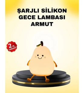 Dekoratif Armut Led Lamba Renk Ayarlı Şarj Edilebilir