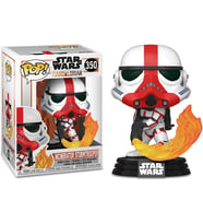 Funko Pop Star Wars Mandalorian Incinerator Figür (Krem)