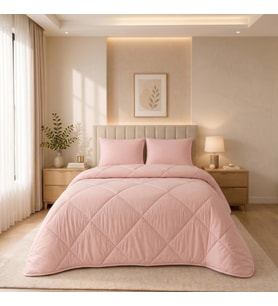 Pudra Soft Silikon Yorgan Tek Kişilik 155 * 215