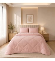 Pudra Soft Silikon Yorgan Tek Kişilik 155 * 215