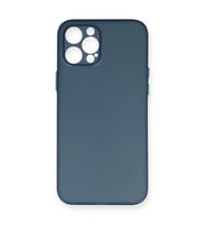 Apple İphone 12 Pro Max Kılıf Pp Ultra İnce Kapak - Mavi