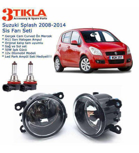 Suzuki Splash 2008-2014 Sis Farı Set  Oem:  8200074008