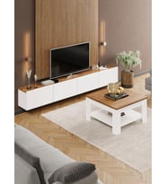 LinaSet Duvara Asılı Tv Ünitesi ve Orta Sehpa