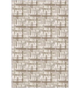 Eliana Home Baskılı, Yıkanabilir Kaymaz Taban Salon Halısı LNA0657 100x150 cm (Kahverengi)