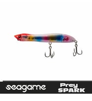 SEAGAME PREY SPARK 135F 26G TRANSPARENT RAINBOW MAKET BALIK