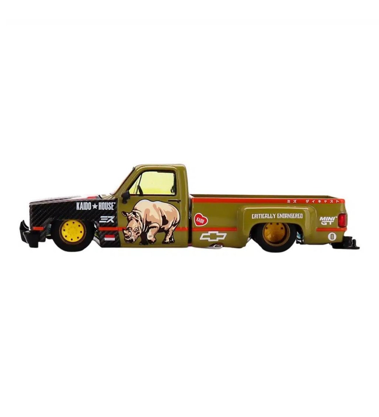 Mini GT 153 Kaido House Mizu Diecast Chevy Silverado Sumatran