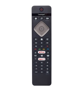 Philips Uyumlu Ambilight Netflix-Rakuten Tv Tuşlu Led Tv Kumandası 43PUS6504/62
