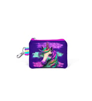 Coral High Kids Pembe Su Yeşili Unicorn Desenli Bozuk Para Çantası 21887
