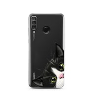 Huawei P30 Lite Uyumlu Baskılı Yumuşak Silikon Şeffaf Telefon Kılıfı
