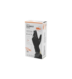 Muayene Eldiveni Pudrasız L-XL Siyah 100'lü Paket