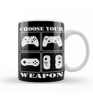 Game Controller Choose Your Weapon Kupa Bardak Porselen