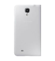 Galaxy S4 i9500 ile Uyumlu Kılıf S View Cover (Deri) Beyaz EF-MI950B