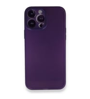 İphone 14 Pro Kılıf Pp Ultra İnce Kapak - Mor