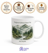 Kastamonu Doğa Hatırası Baskılı Kupa Bardak Hediye Porselen Mug