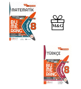 BUMERANG LGS 8. Sınıf Etkinlikli Matematik ve Türkçe