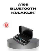 Northcity A10s TWS Bluetooth 5.0 Kulaklık - Powerbank Şarj Kutulu Dokunmatik Kontrol ve Gerçek Stereo