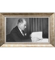 GÜMÜŞ ÇERÇEVELİ TABLO N1284