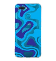 PrintiFy Oppo AX7 Uyumlu Kamera Korumalı Renkli Desen Tasarımlı Şeffaf Silikon Kılıf