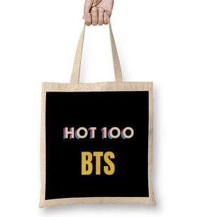Bts Army Butter 1 On Hot 100 Bez Çanta Uzun Saplı