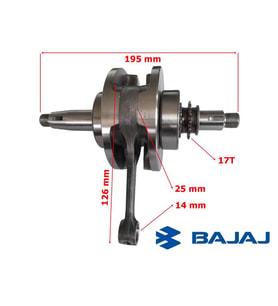 Bajaj Discover 150 Krank Komple Je531003 Orj