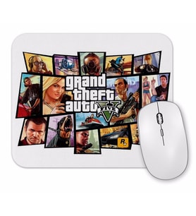 Grand Theft Auto Gta Sant Mouse Pad.jpg