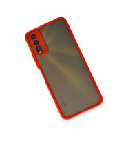 Vivo Y11s Kılıf Montreal  Kapak - Kırmızı