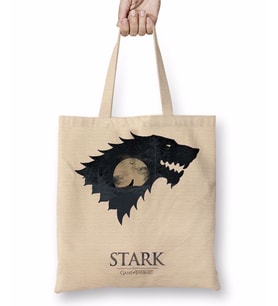 Game of Thrones Winter is Coming Stark Bez Çanta Uzun Saplı