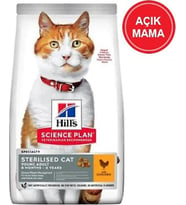 Hill's Young Adult Sterilised Cat Kısırlaştırılmış Kediler İçin 2 kg Tavuklu Kedi Maması açık mama