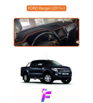 FORD RANGER (2011-2019) Uyumlu Torpido Örtüsü Yansıma Önleyici Kolay Montaj Tam Koruma F34