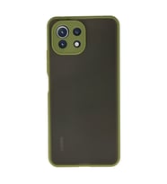 Xiaomi Mi 11 Lite Kılıf Montreal Silikon Kapak - Açık Yeşil