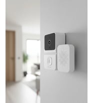 WiFi Akıllı Kapı Zili Kamera Gece Görüşlü Çift Yönlü Sesli
