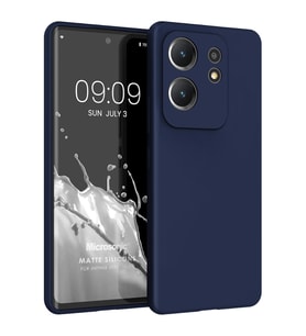 Microsonic Matte Silicone Infinix Zero 30 4G Kılıf Lacivert (Lacivert)