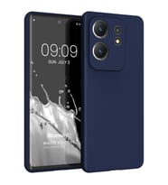 Microsonic Matte Silicone Infinix Zero 30 4G Kılıf Lacivert (Lacivert)