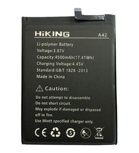 Hikıng A42 Pil Batarya 4500 Mah + Tamir Set