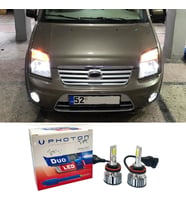 Ford Connect Led Xenon Sis Farı Ampulü H11 Duo Yeni Seri Beyaz 2002-2013