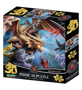 Prime 3D - Dragon Clan 150 Parça Puzzle 10940
