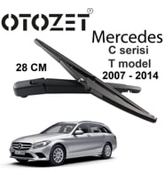 OTOZET Mercedes C-T Serisi Arka Silecek Süpürgesi ve Kolu Set 2007 2014