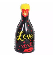 Pazariz Folyo Balon Doğum Günü Balonu Parti Balonu 80 x40 cm Şişe