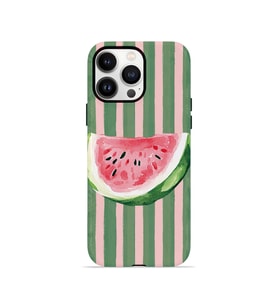 iPhone 14 Pro Max Vorian Çift Katmanlı Kılıf Watermelon Postcard