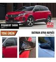 Peugeot 5008 Yarasa Ayna Kapağı Batman Parlak Siyah Piano Black
